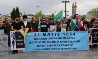 Sivas'ta 'Çerkes Sürgünü' protesto edildi