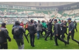 Bursaspor karşılaşmasında Amedspor'a saldırılar: Soylu'dan 'soruşturma' açıklaması
