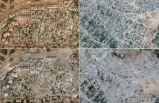 Gazze'deki yıkım uydu fotoğraflarında: İşte katliamın öncesi ve sonrası