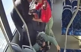 Belediye otobüsünde vicdanları sızlatan olay: Lise müdürü ile oğlu yaşlı çifte saldırdı
