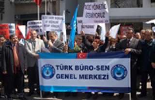 İŞKUR'DAKİ TACİZ PROTESTO EDİLDİ