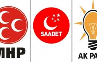 MHP BİRİNCİ,BDP İKİNCİ, SAADET, AKP'Yİ GEÇTİ.