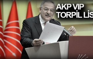 AKP'NİN BİR TORPİL LİSTESİ DAHA YAYINLANDI ...