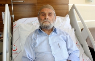 85 yaşındaki ‘Genç’ ömründe ilk defa hastaneye...
