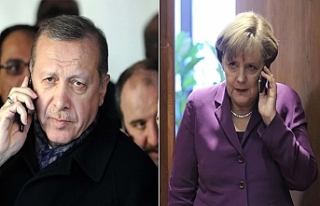 Cumhurbaşkanı Erdoğan, Almanya Başbakanı Merkel...