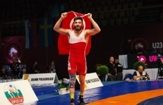 Süleyman Atlı Güreşte Avrupa Şampiyonu Oldu