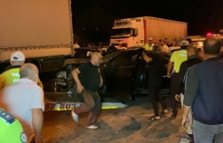 Samsun’da feci kaza: 23 araç birbirine girdi, 9...