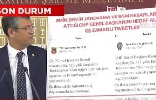 CHP'li Özel: Jandarma ve Emniyet Genel Müdürlüğü'nden...