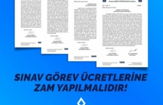 Hürriyetçi Eğitim Sen ÖSYM, Anadolu Üniversitesi, Atatürk Üniversitesi ve MEB’e sınav görevli ücretlerinin artırılması için talepte bulundu