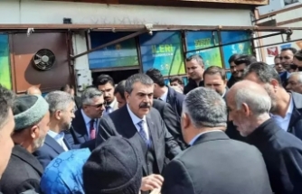 Bakan Tekin, Erzurum’da Cumhur İttifakı için destek istedi
