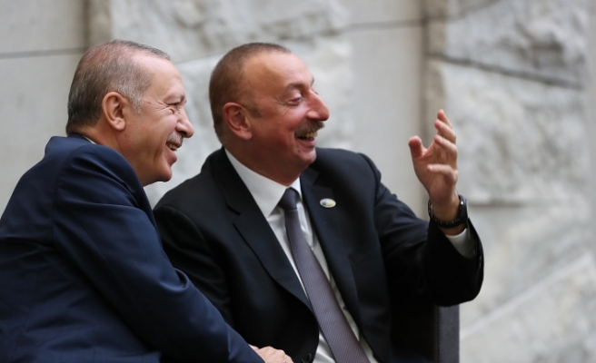 Başkan Erdoğan, Azerbaycan Cumhurbaşkanı İlham Aliyev le Görüştü