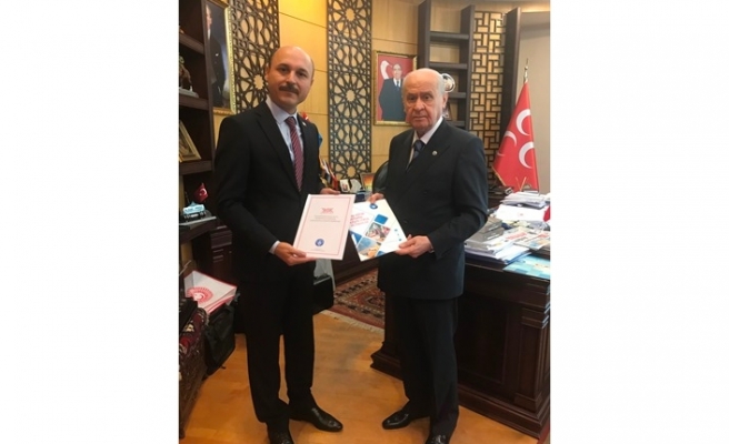 Genel Başkan Talip Geylan, MHP Lideri Devlet Bahçeli’ye Teşekkür Ziyaretinde Bulundu