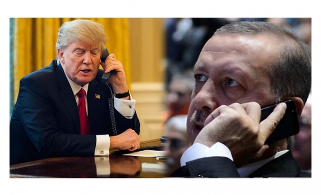 Cumhurbaşkanı Erdoğan İle Trump Suriye Meselesini Görüştü