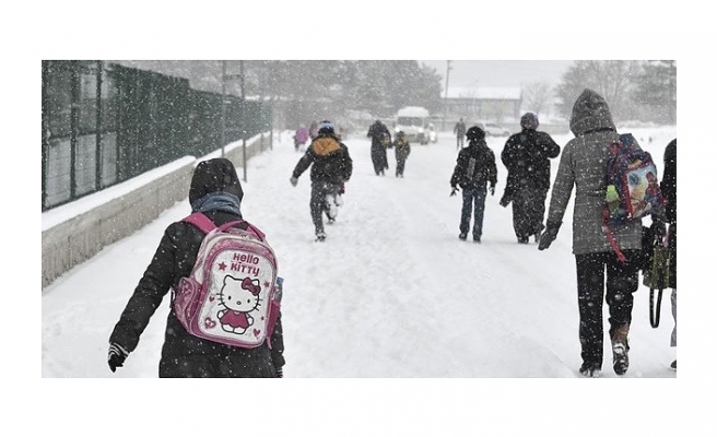 4 İlde Kar Yağışı Nedeniyle Okullar Tatil Edildi