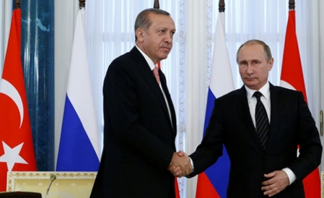 Cumhurbaşkanı Erdoğan İle Rusya Devlet Başkanı Putin İle Görüştü