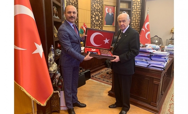 Talip Geylan’dan MHP Genel Başkanı Devlet Bahçeli’ye Tebrik Ziyareti