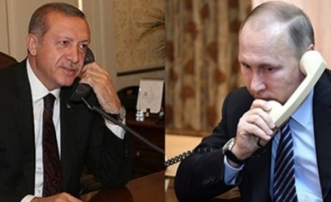 Cumhurbaşkanı Erdoğan, Putin İle Telefonda Görüşmesi Gerçekleştirdi