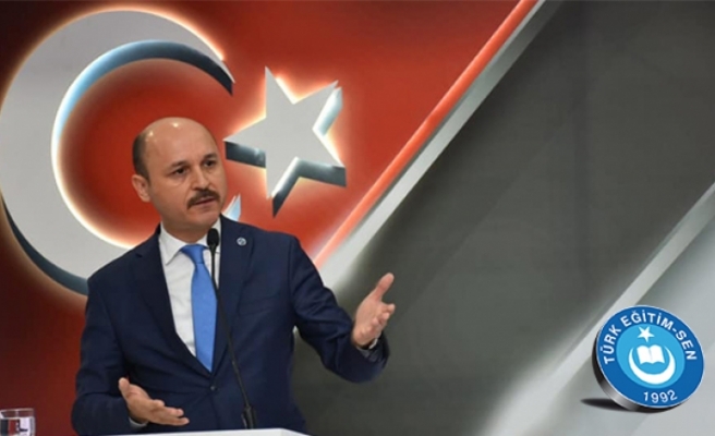 Genel Başkan: Türk Eğitim-Sen Varsa Güven Vardır İlksan Emin Ellerde