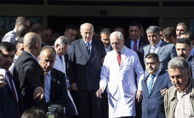 MHP Genel Başkanı Bahçeli, Taburcu Edildi