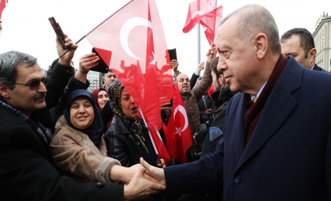 Cenevre'de Cumhurbaşkanı Erdoğan'a Yoğun İlgi! Böyle Karşıladılar