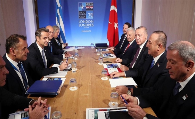 Cumhurbaşkanı Recep Tayyip Erdoğan, NATO Liderler Zirvesi Kapsamında Temaslarda Bulundu
