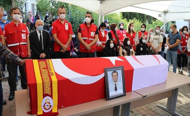 Türk Kızılay Personeli Şehit Kıdıman Son Yolculuğuna Uğurlandı
