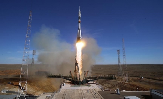 Soyuz MS-17 Uluslararası Uzay İstasyonu'na Fırlatıldı