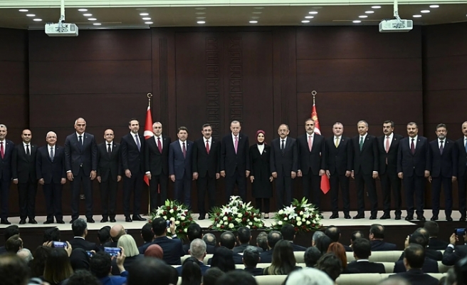 Erdoğan yeni bakanlar listesini açıkladı