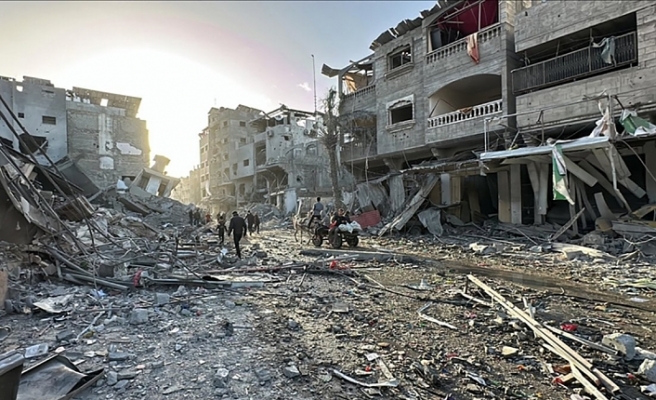 İşgalci İsrail Gazze'yi yerle bir etti! 85 günde 65 bin konutu tamamen yıktı