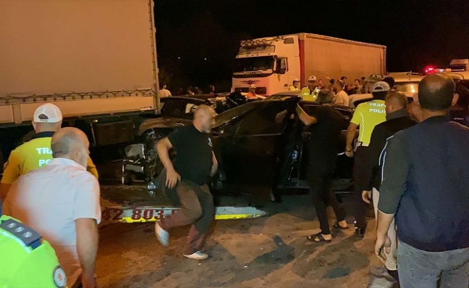 Samsun’da feci kaza: 23 araç birbirine girdi, 9 kişi yaralandı